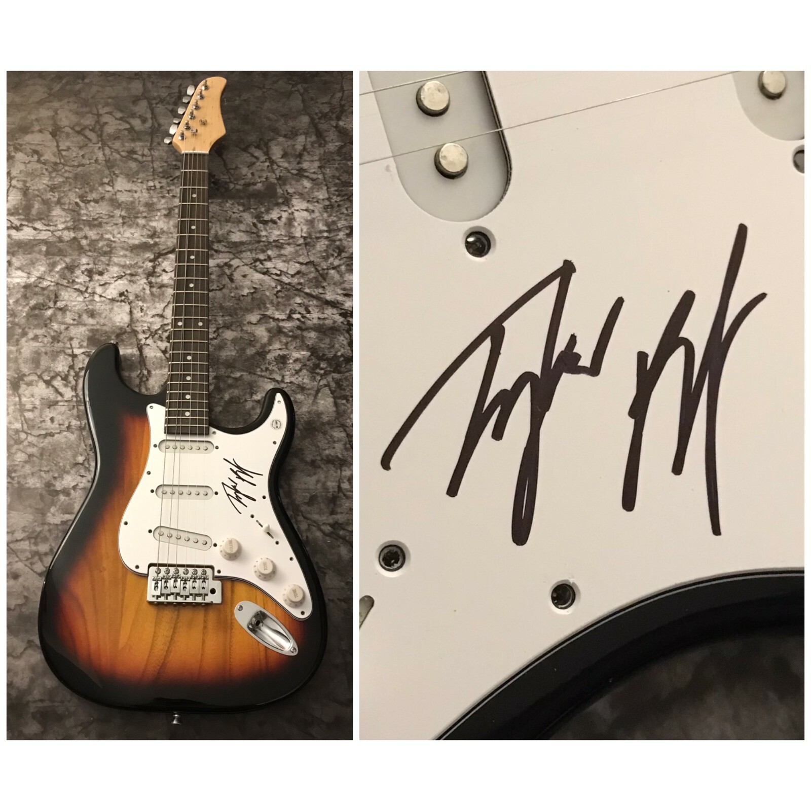 GFA and the Shakedown * TYLER BRYANT * Signed Electric Guitar T2 COA