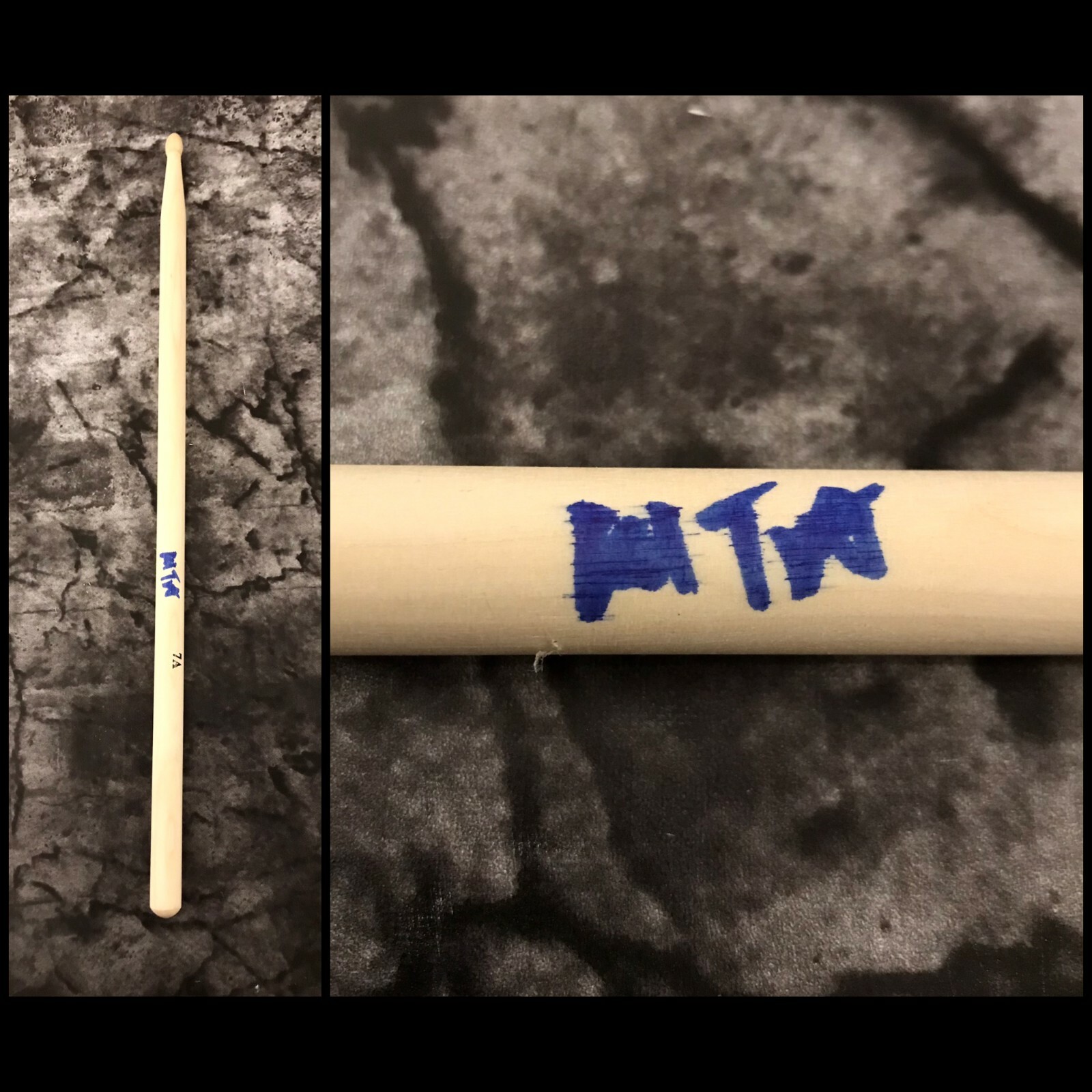 GFA THE DOOBIE BROTHERS DRUMMER * ED TOTH * SIGNED NEW DRUMSTICK E1 COA COLLECTIBLE MEMORABILIA