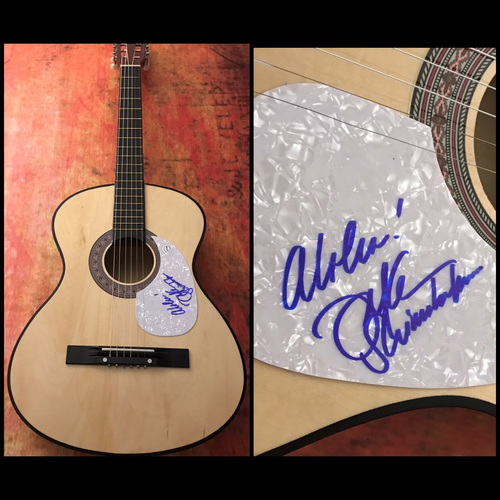 GFA Walking Down Rainhill * JAKE SHIMABUKURO * Signed Acoustic Guitar COA