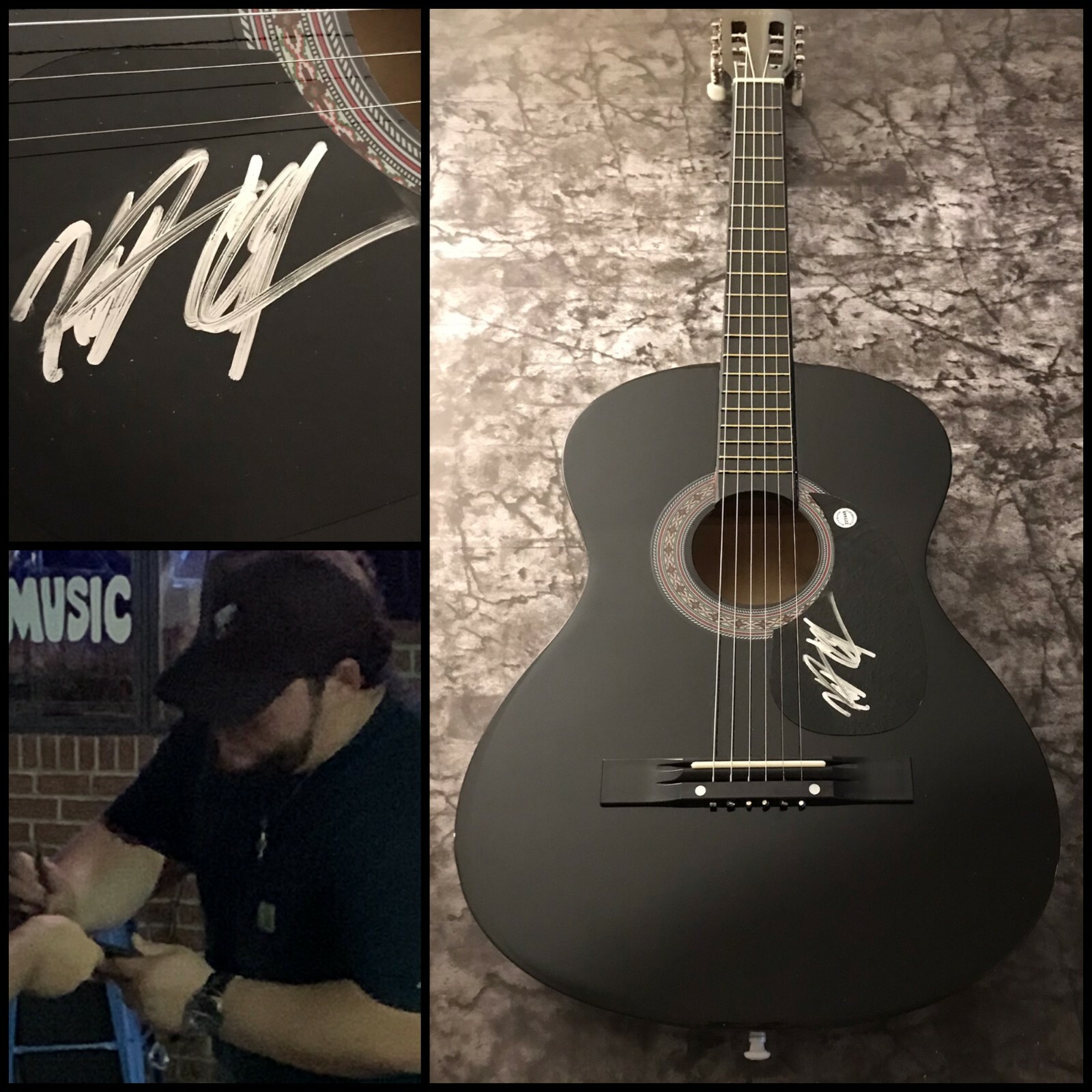 GFA Good As It Gets Star * HAYDEN COFFMAN * Signed Acoustic Guitar PROOF H4 COA