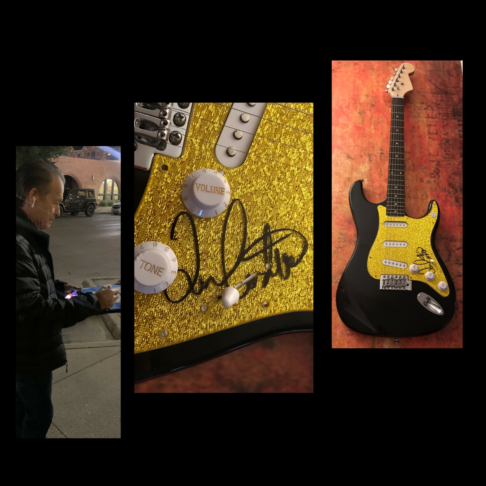 GFA The Essential Lucky in Love * TOMMY CASTRO * Signed Electric Guitar T3 COA