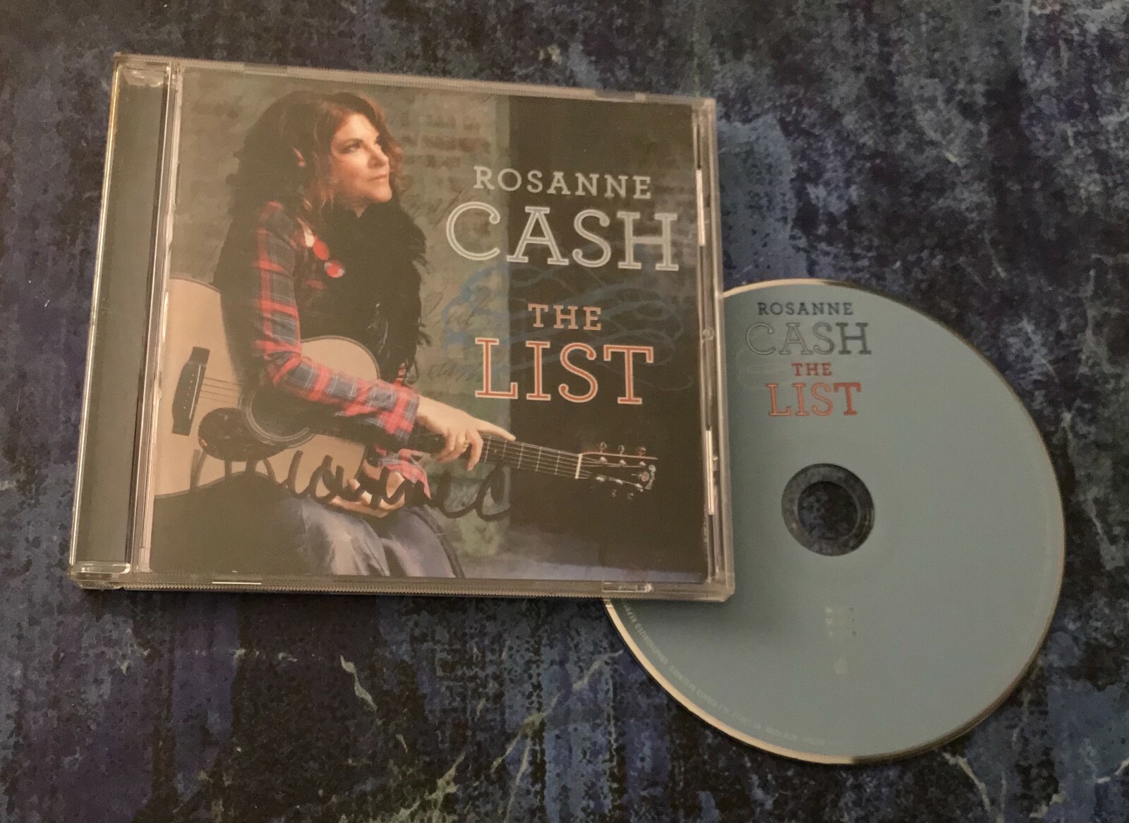 GFA The List Album Johnny * ROSANNE CASH * Signed CD Booklet COA