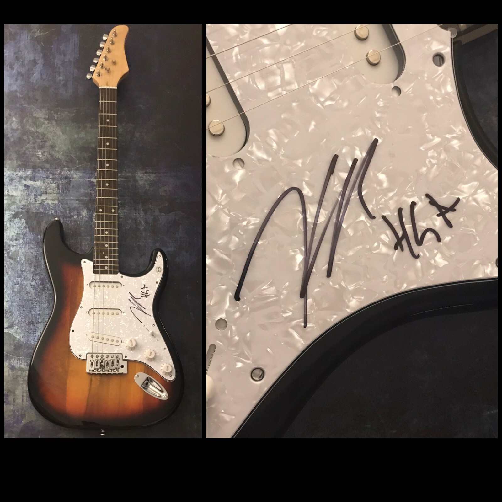 GFA HOLD ME BACK RAPPER * KB * SIGNED ELECTRIC GUITAR PROOF K2 COA COLLECTIBLE MEMORABILIA