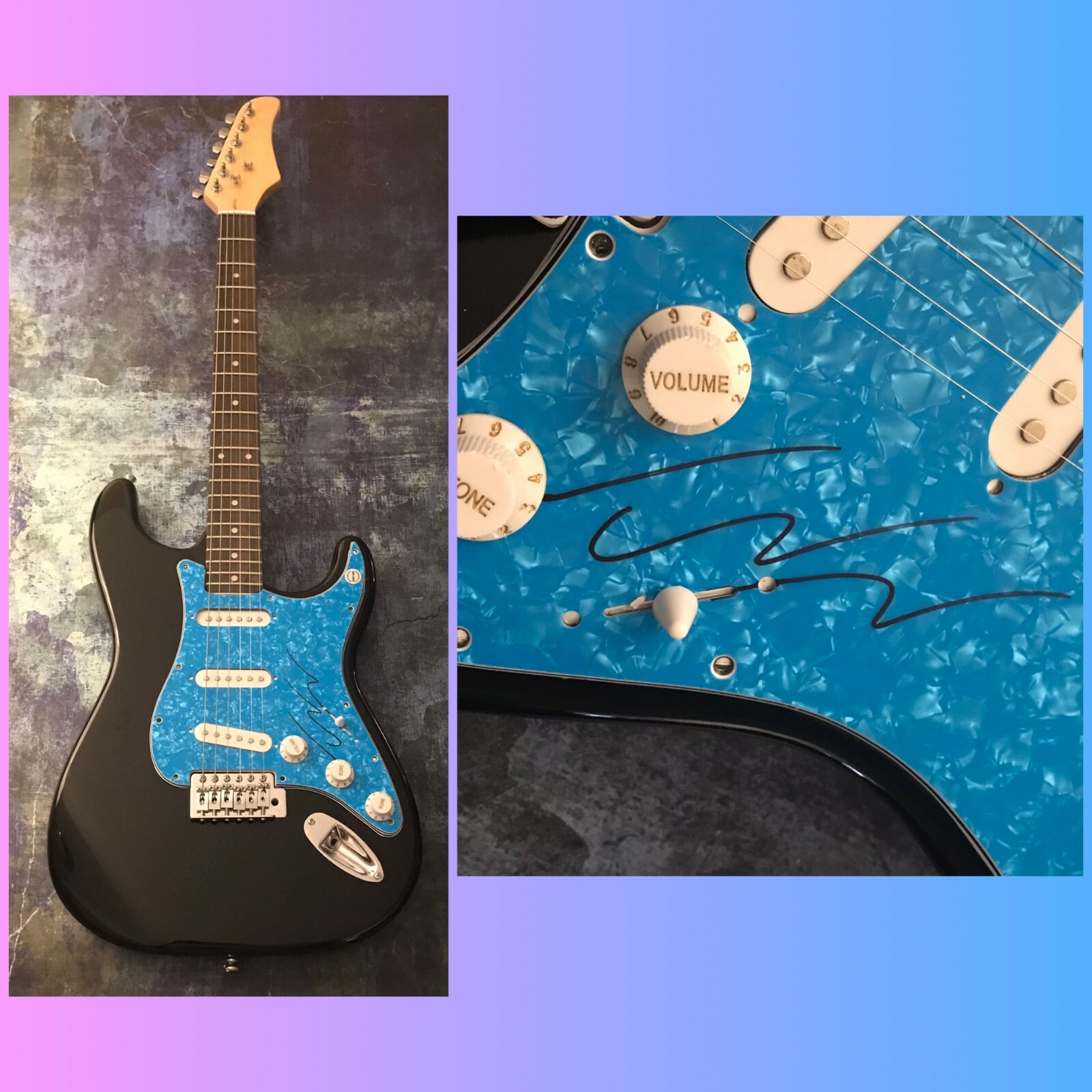 GFA Known Hills and Valleys * TAUREN WELLS * Signed Electric Guitar T1 COA