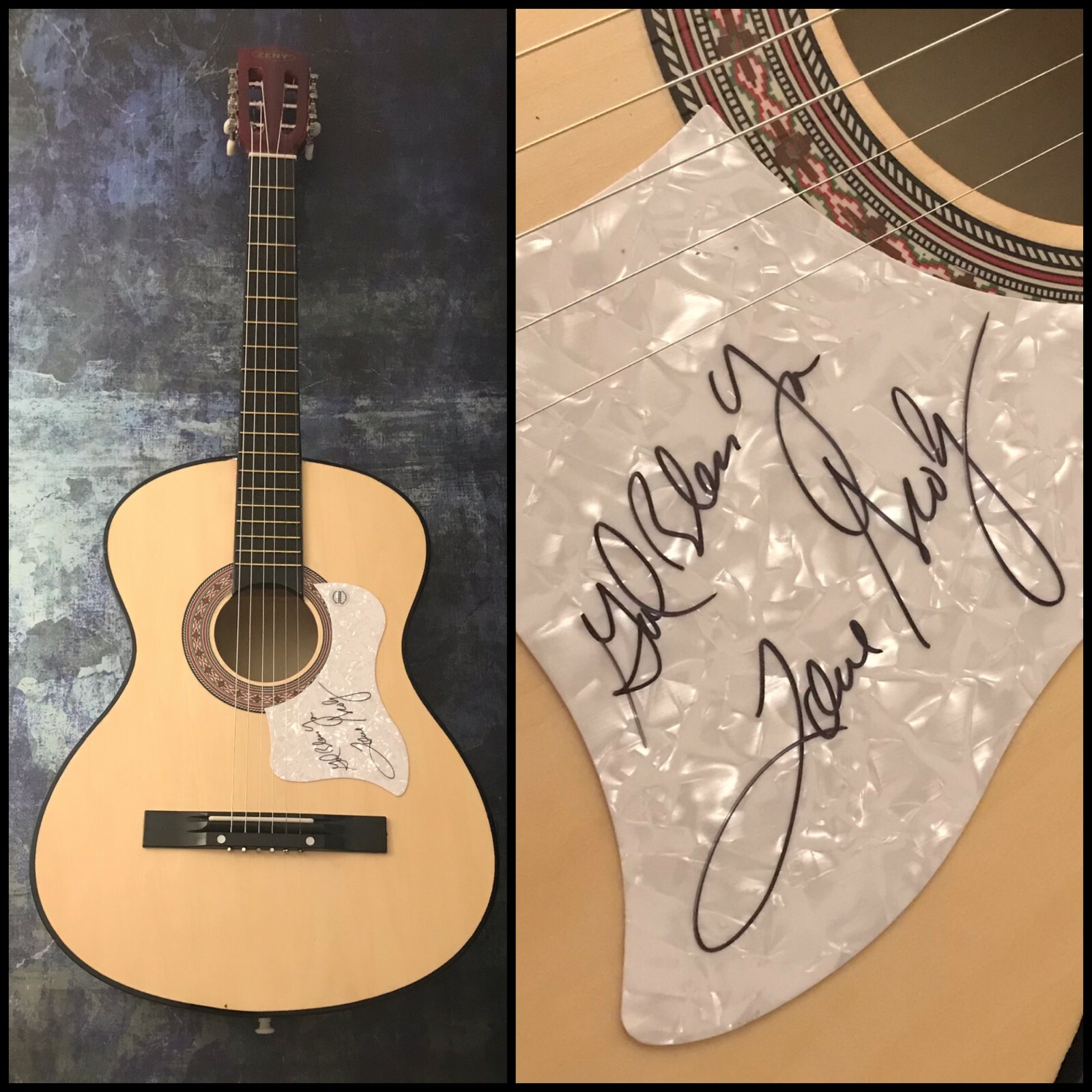 GFA Pieces of Life Over You * LANE BRODY * Signed Acoustic Guitar L2 COA