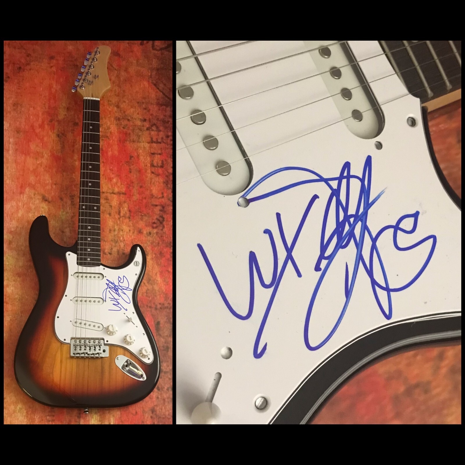 GFA The Fugees Star * WYCLEF JEAN * Signed Electric Guitar W3 COA