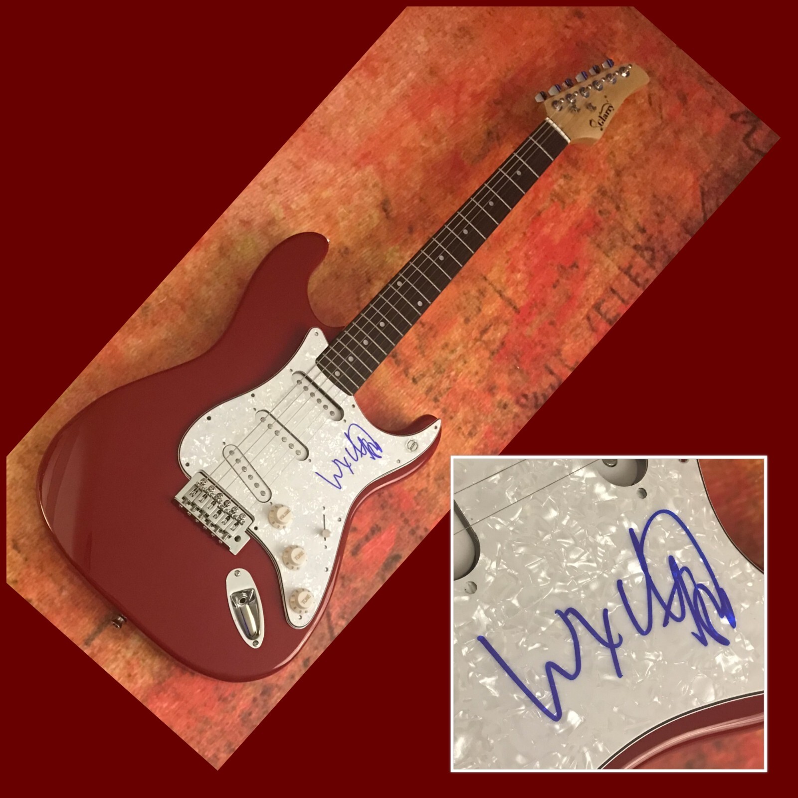 GFA The Fugees Star * WYCLEF JEAN * Signed Electric Guitar W4 COA