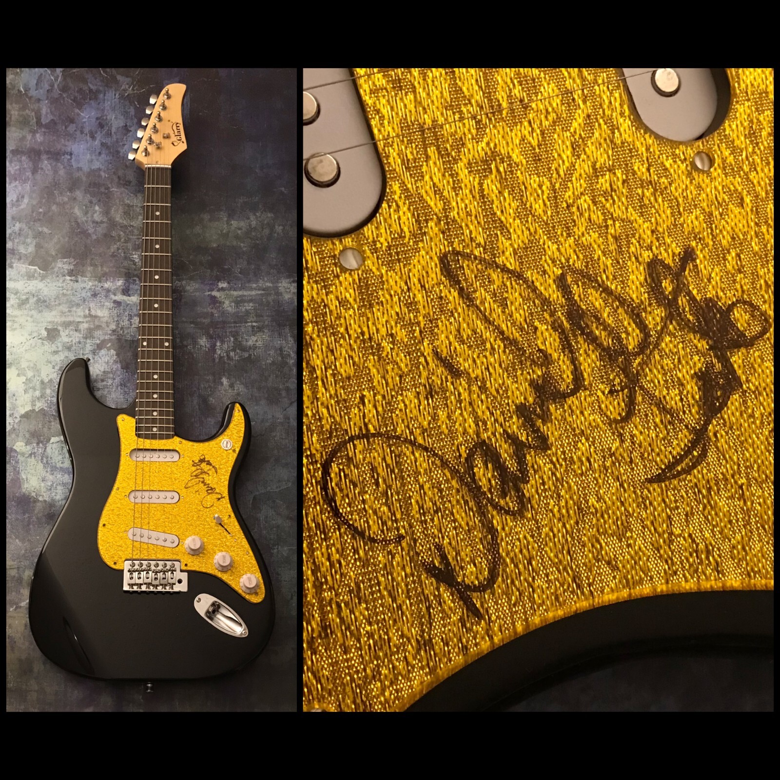 GFA Bread Band Singer * DAVID GATES * Signed Electric Guitar COA