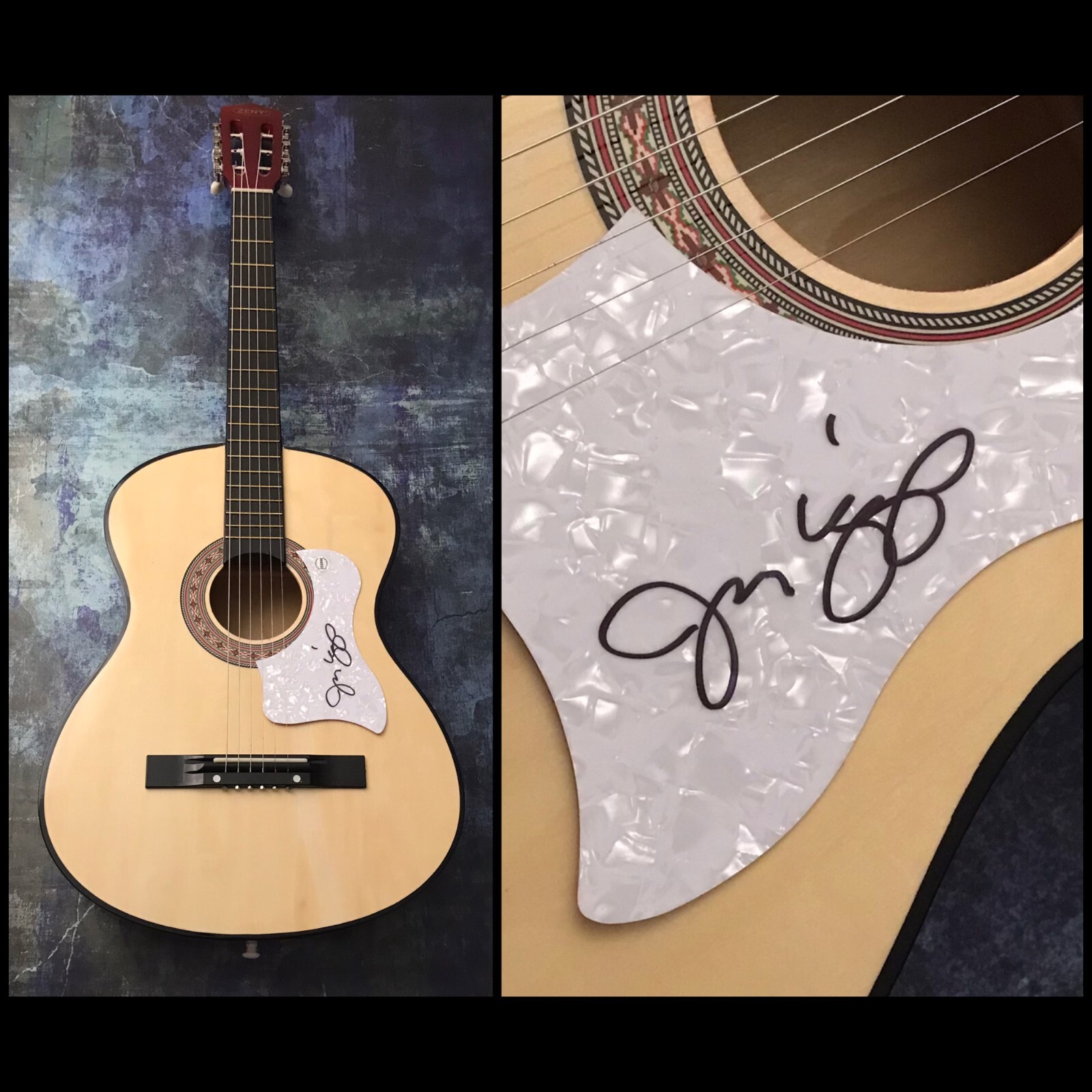 GFA 38 Special Band Guitarist * JERRY RIGGS * Signed Acoustic Guitar J1 COA