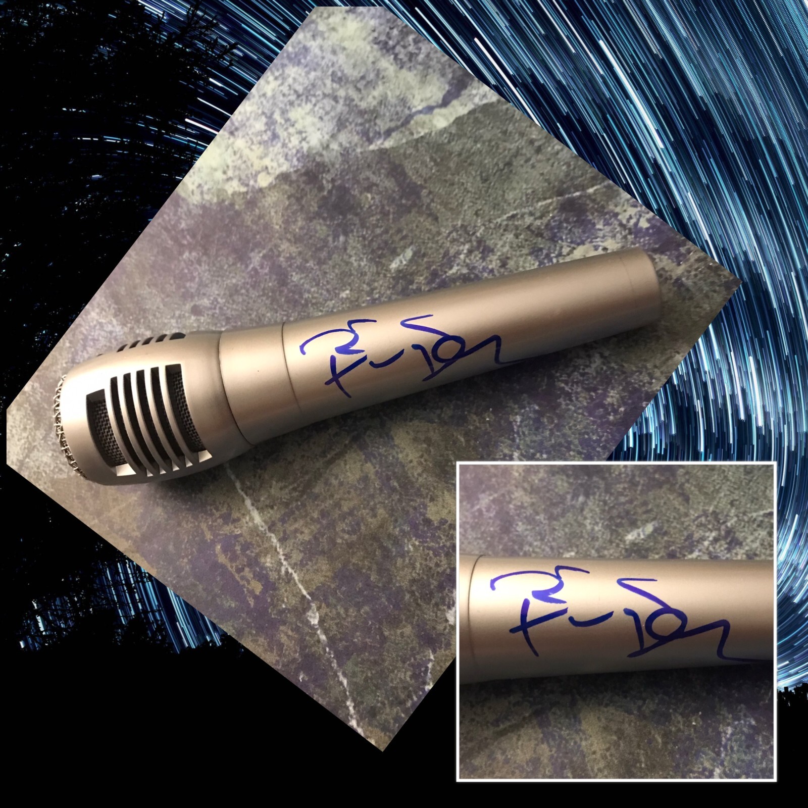 GFA Hall of Fame I Don't F with You * BIG SEAN * Signed Microphone COA