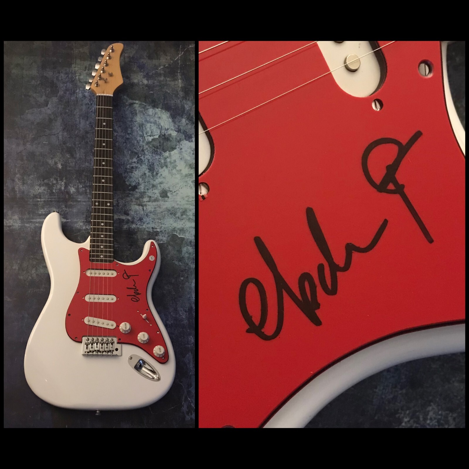 GFA Baduizm On & On Star * ERYKAH BADU * Signed Electric Guitar PROOF COA