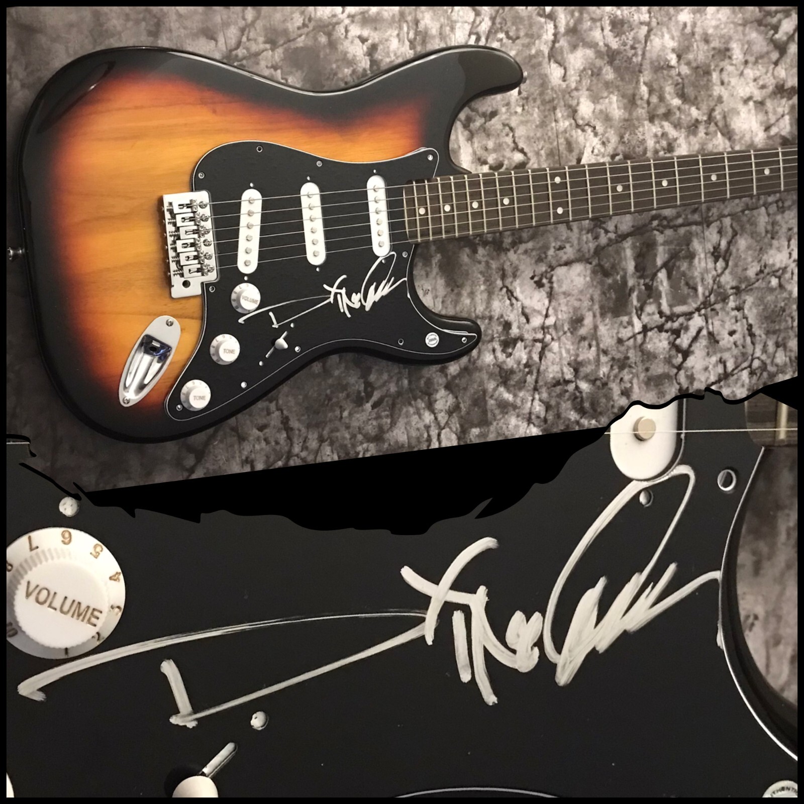 GFA Fear Factory Guitarist * DINO CAZARES * Signed Electric Guitar PROOF COA