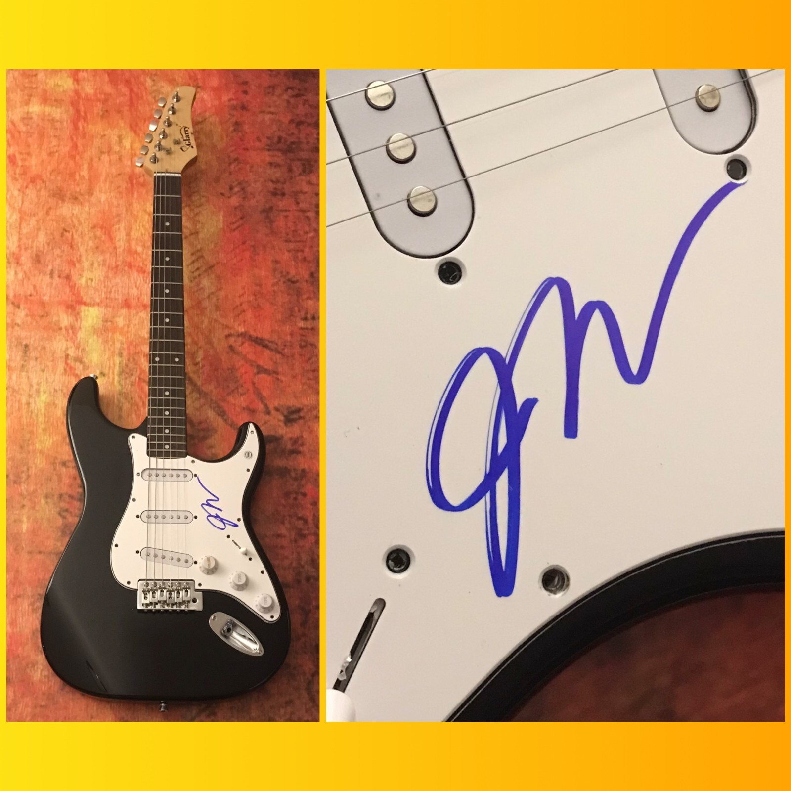 GFA Portugal the Man Star * JOHN GOURLEY * Signed Electric Guitar COA