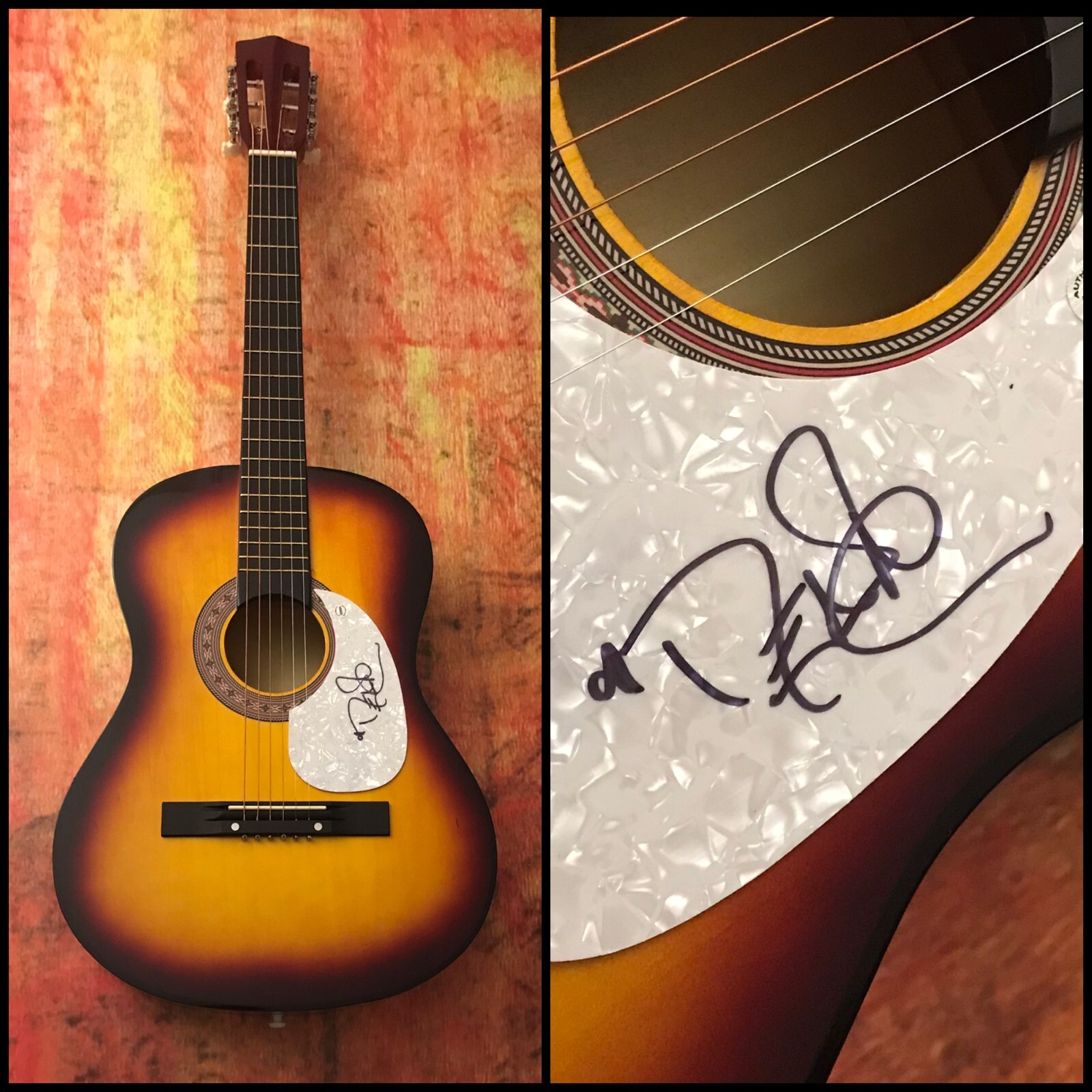 GFA Strawberry Wine * DEANA CARTER * Signed Acoustic Guitar D3 COA