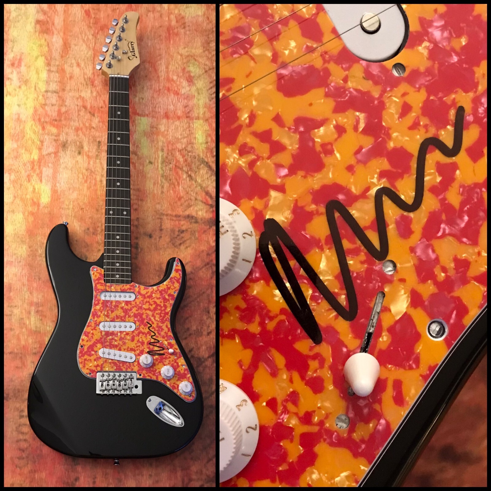 GFA Mumford & Sons Star * MARCUS MUMFORD * Signed Electric Guitar COA