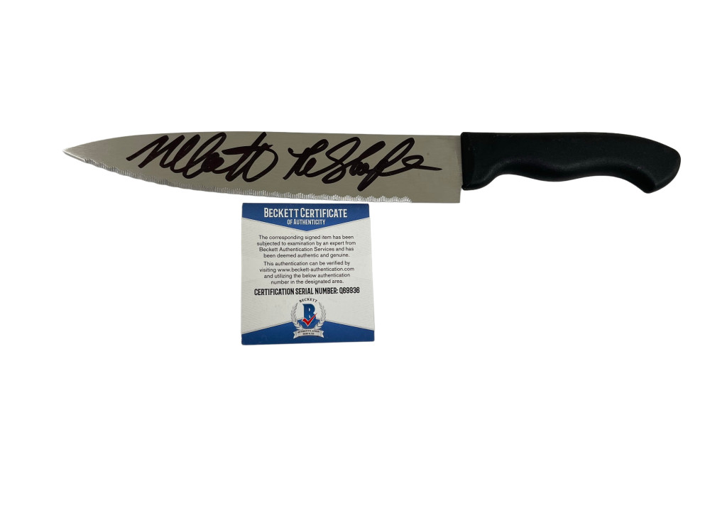 NICK CASTLE SIGNED KNIFE THE SHAPE HALLOWEEN 