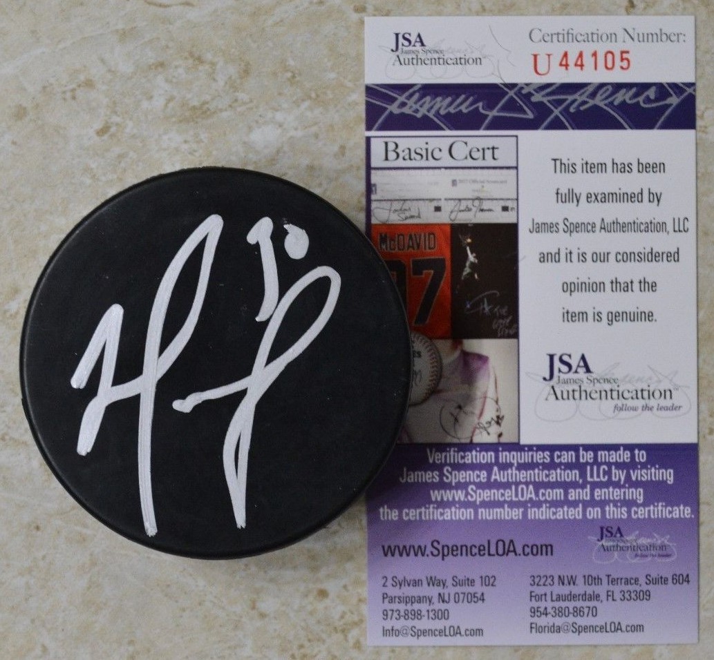 Matt Murray Signed Puck w/ JSA COA #U44105 Pittsburgh Penguins Ottawa Senators