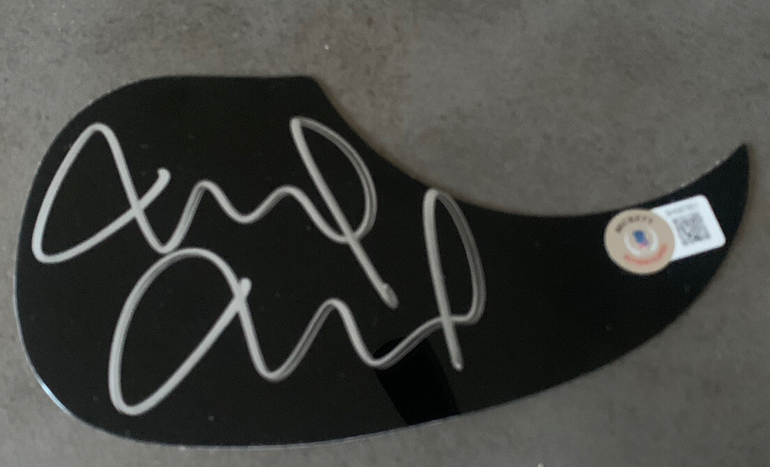 Mike McCready Pearl Jam Signed Autographed Guitar Pickguard Beckett Certified