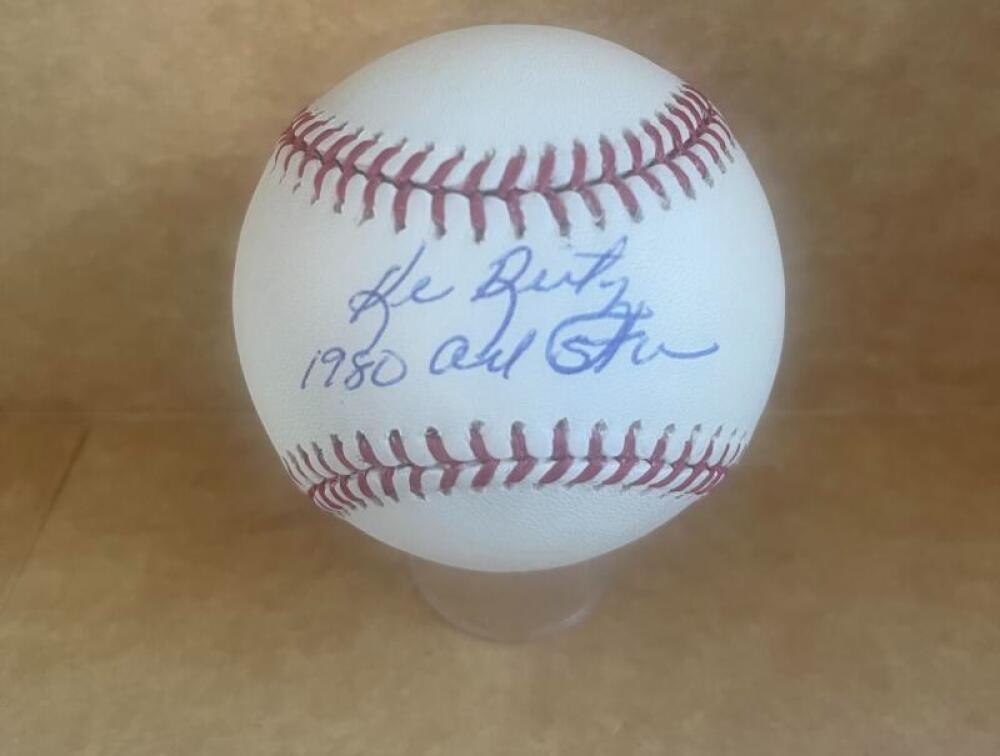 KEN REITZ 1980 ALL STAR SIGNED AUTO M.L. BASEBALL BECKETT AUTHENTICATED