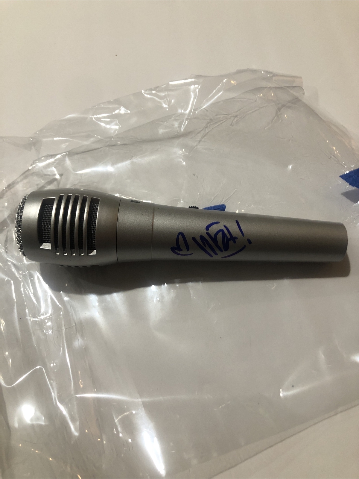 Iliza Schlesinger SIGNED AUTOGRAPH MICROPHONE COMEDIAN ACOA NETFLIX