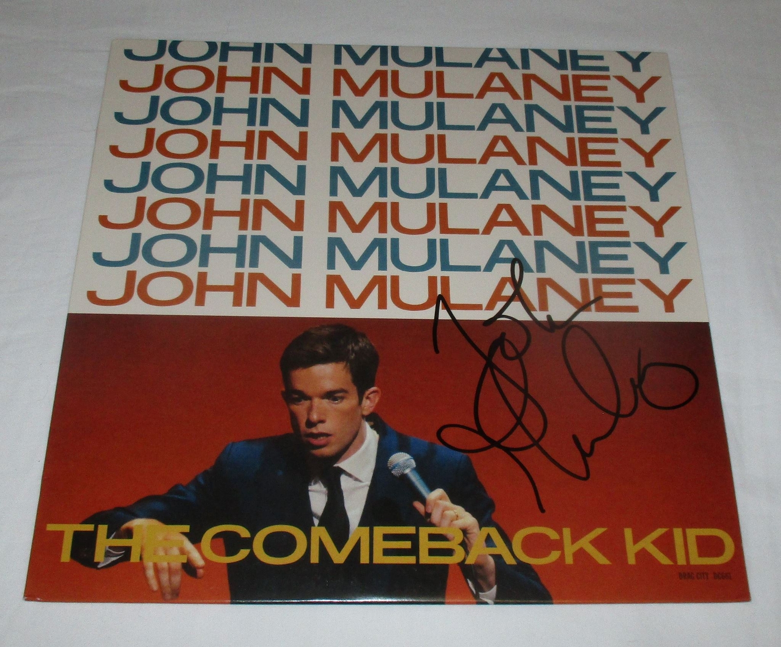 JOHN MULANEY SIGNED THE COMEBACK KID VINYL RECORD JSA