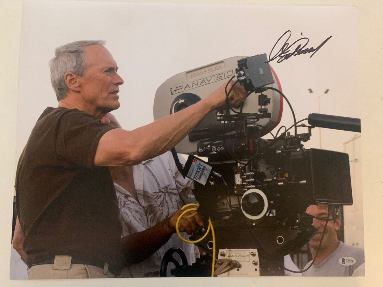 Clint Eastwood Signed Autographed 16x20 Grand Torino Photo Beckett Certified #4