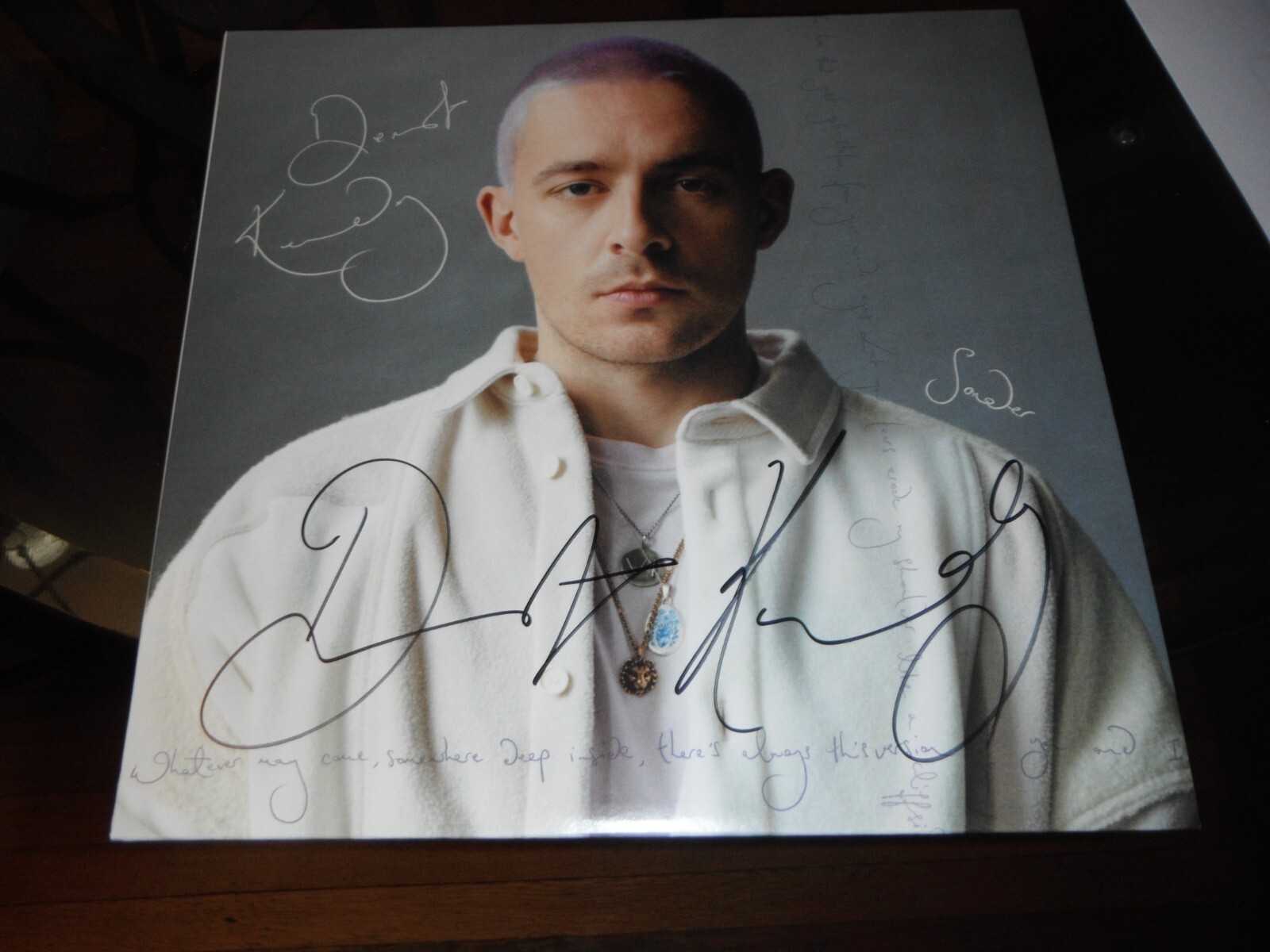 DERMOT KENNEDY SIGNED SONDER VINYL ALBUM