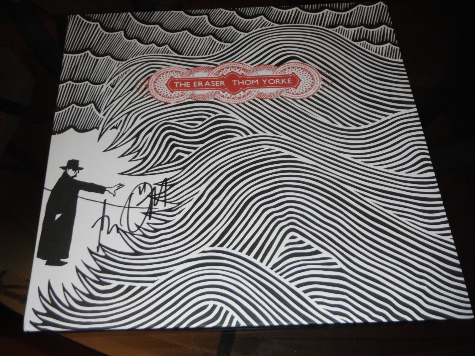 RADIOHEAD THOM YORKE SIGNED THE ERASER VINYL ALBUM