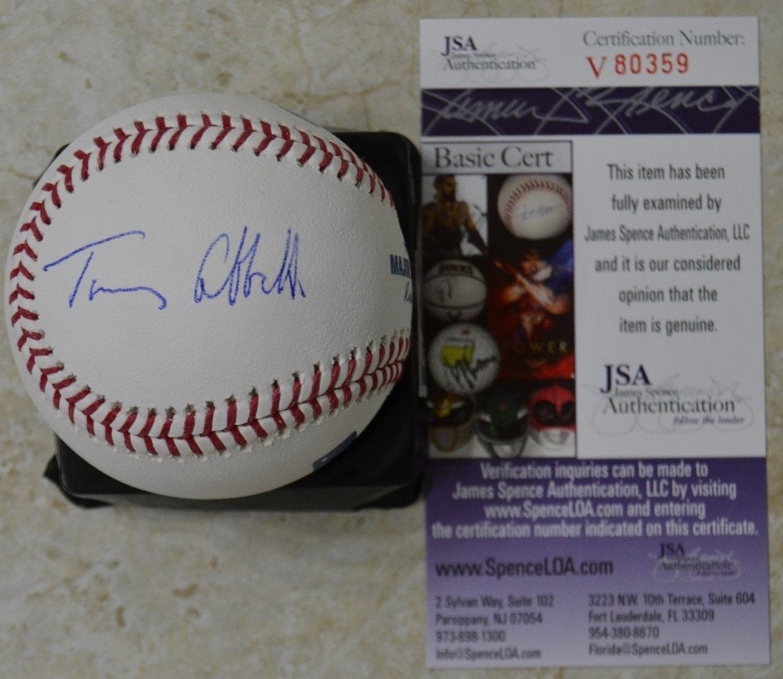 Tony Abbott Signed MLB Baseball w/ JSA COA #V80359 Fmr Australia Prime Minister