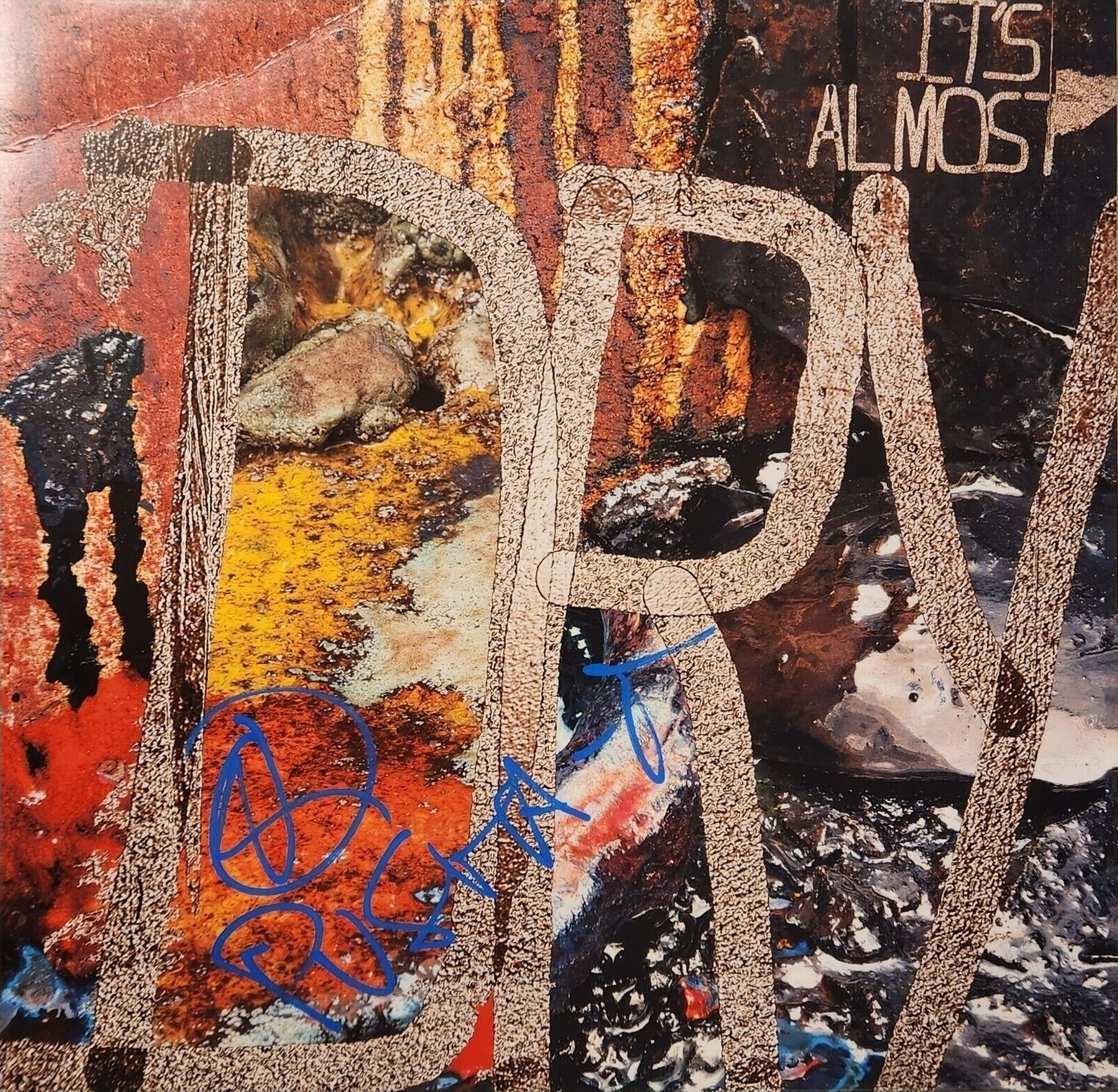 Pusha T Signed It's Almost Dry Album w/ BAS COA #BH066419 Vinyl