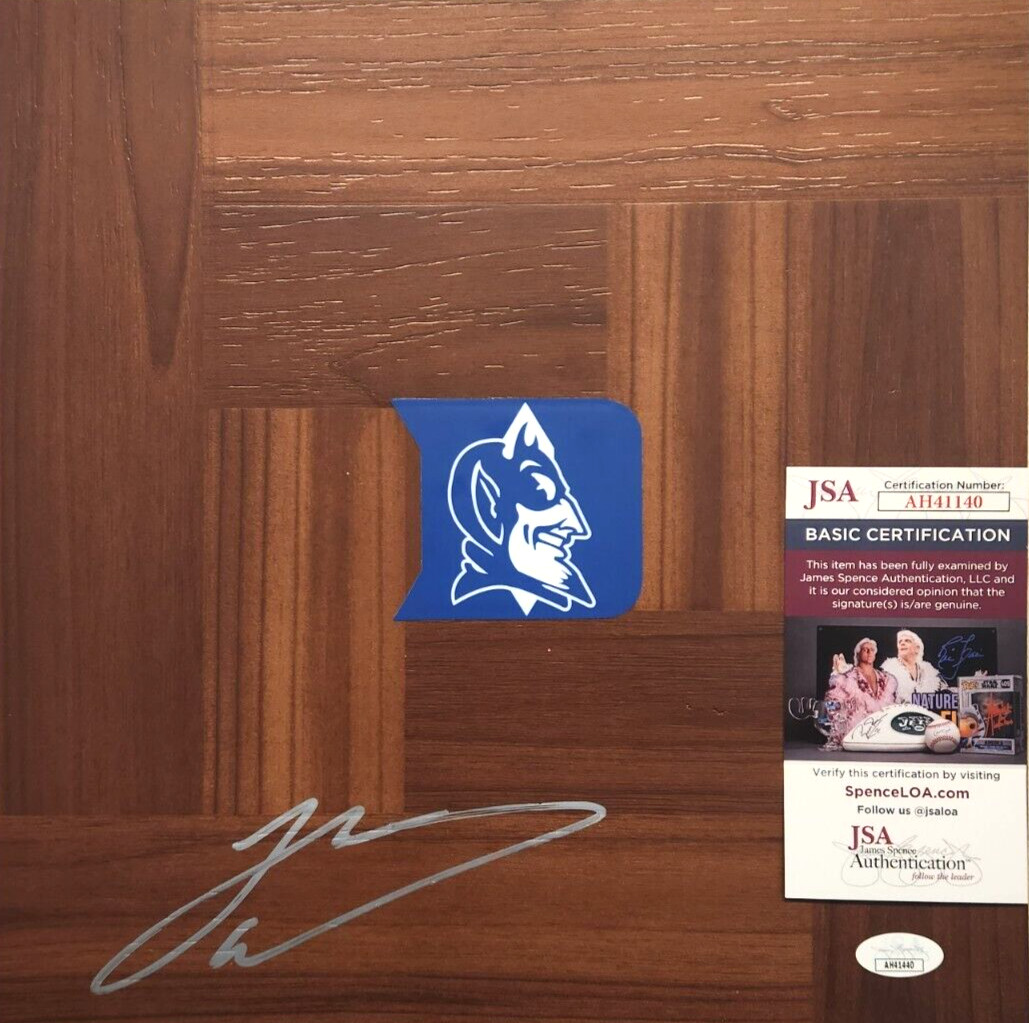 Luke Kennard Signed Floorboard w/ JSA COA #AH41440 Duke Blue Devils LA Clippers