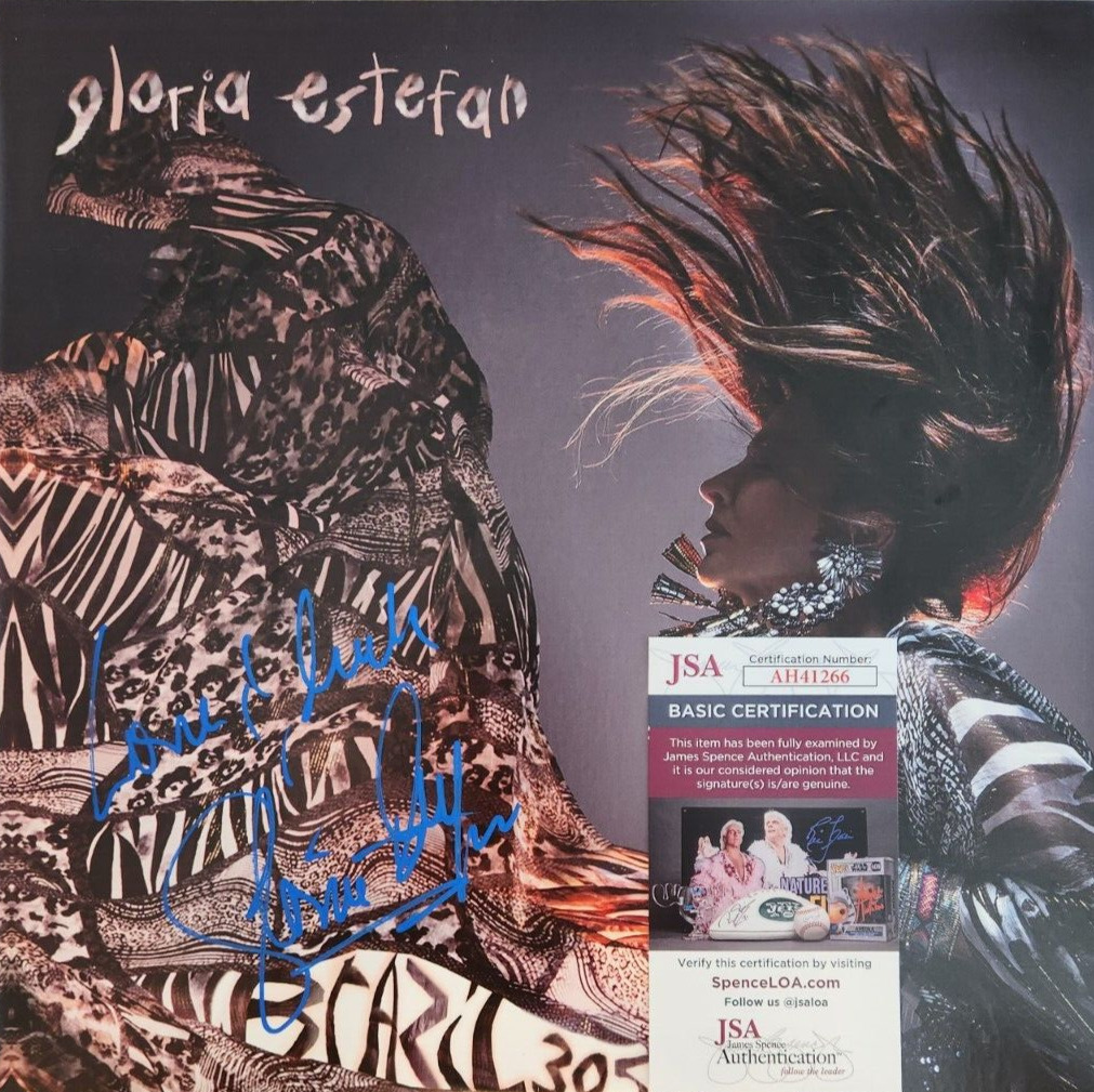 Gloria Estefan Signed Brazil305 Album w/ JSA LOA #AH41266 Vinyl