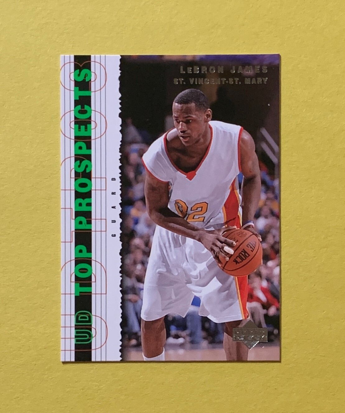 2003 UPPER DECK TOP PROSPECTS LEBRON JAMES #60