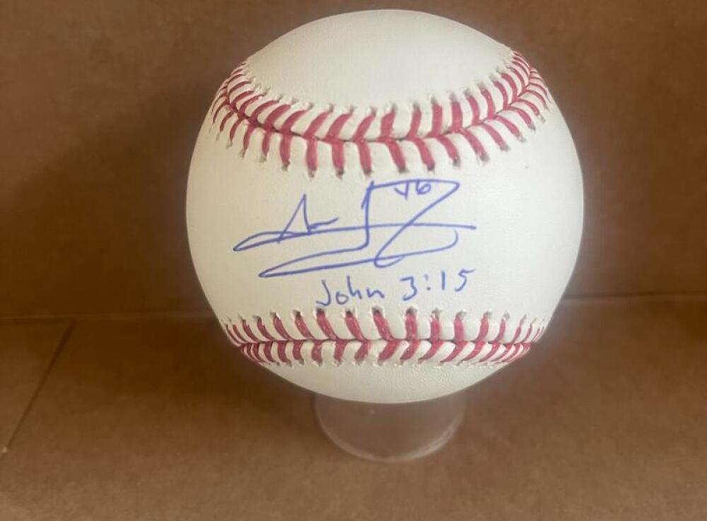 JEANMAR GOMEZ PIRATES/PHILLIES/INDIANS SIGNED AUTO BASEBALL BECKETT AUTHENTICATE