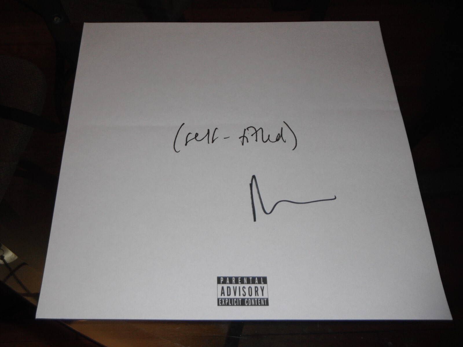 MARCUS MUMFORD SIGNED SELF TITLED ALBUM FLAT MUMFORD AND SONS 2B