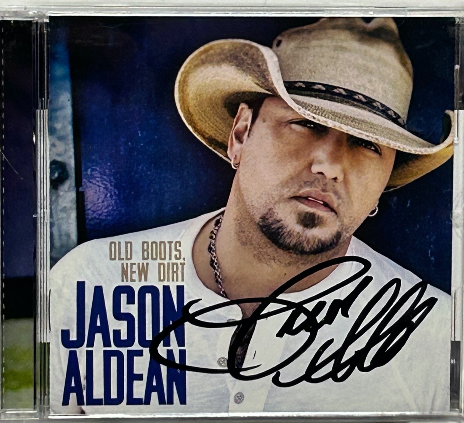 JASON ALDEAN Signed Autograph CD 