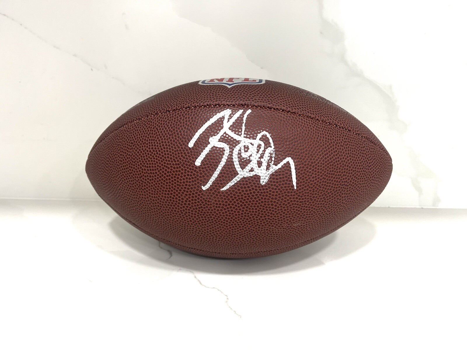 JJ WATT HAND SIGNED NFL FOOTBALL HOUSTON TEXANS CARDINALS HOF BECKETT BAS CERT