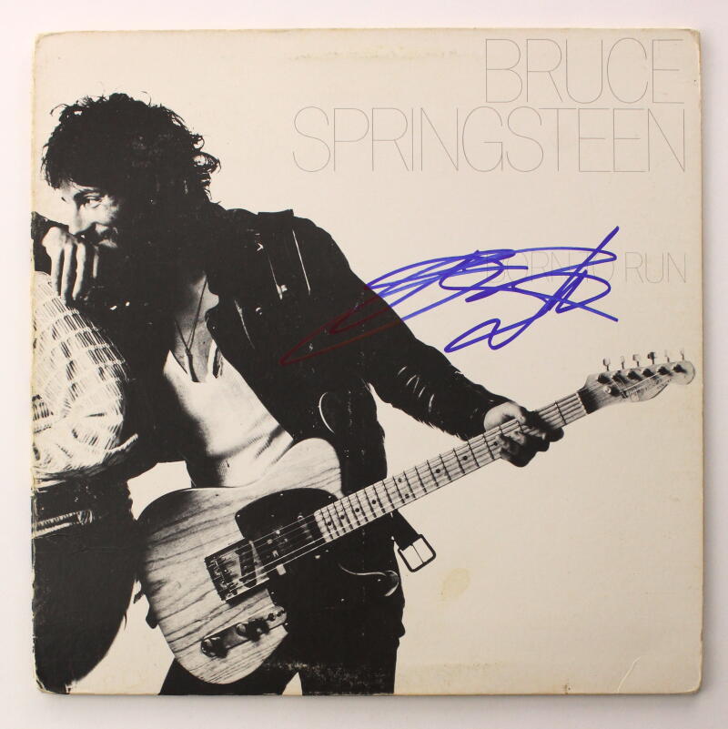 Bruce Springsteen Signed Autograph Album Vinyl Record - Born to Run Rare JSA COA