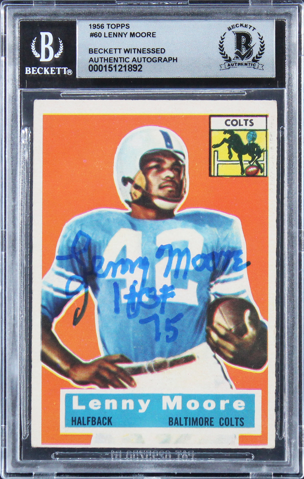 Colts Lenny Moore 