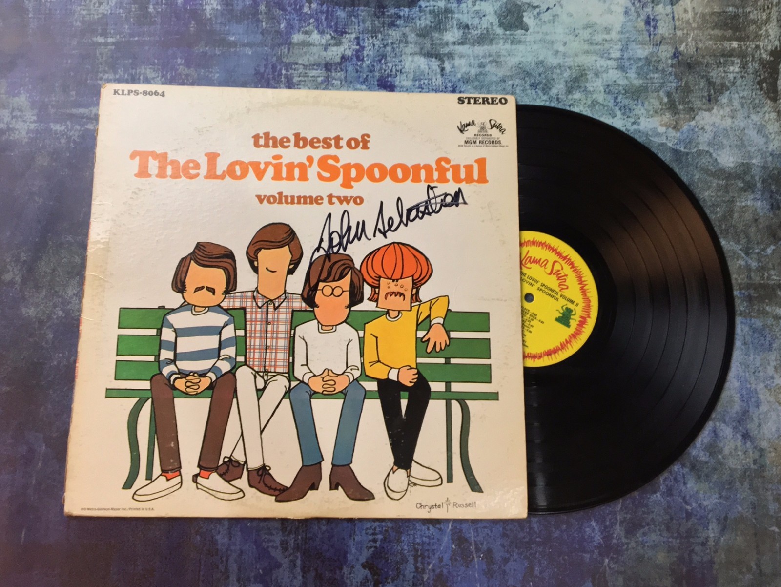 GFA The Lovin' Spoonful * JOHN SEBASTIAN * Signed Vinyl Record Album PROOF A COA