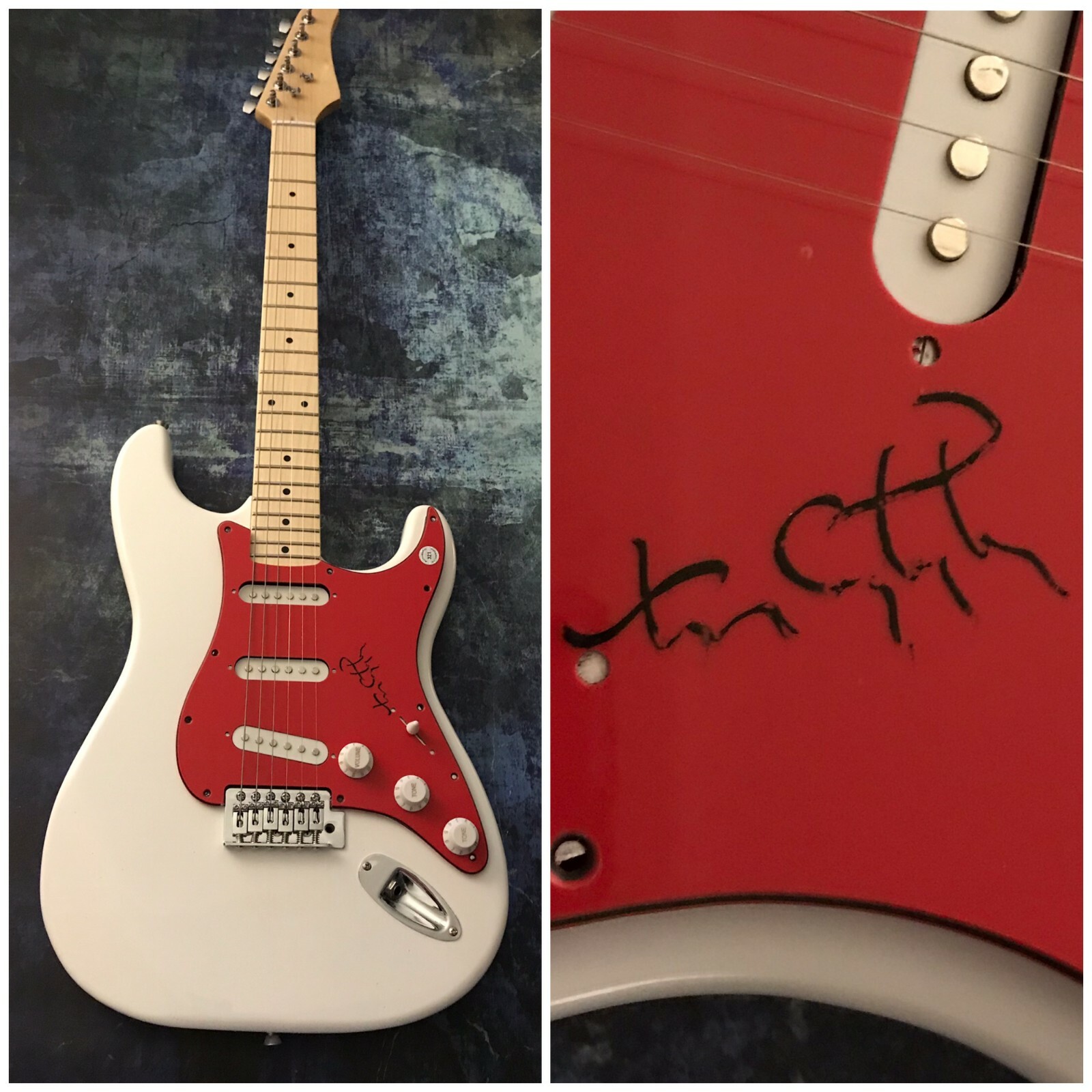 GFA Grateful Dead Band * TOM CONSTANTEN * Signed Electric Guitar T2 COA