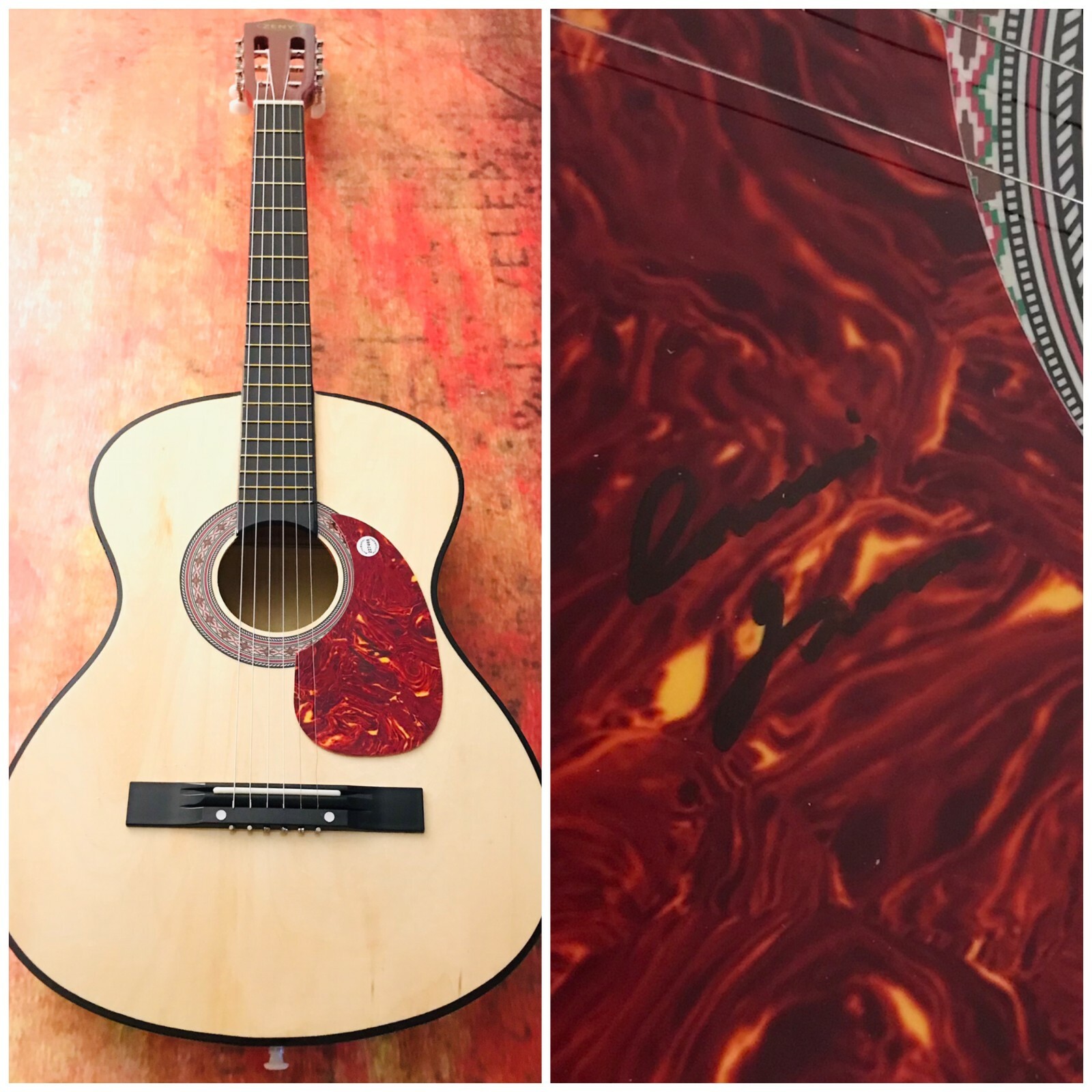 GFA Stupid Cupid Star * CONNIE FRANCIS * Signed Acoustic Guitar C1 COA