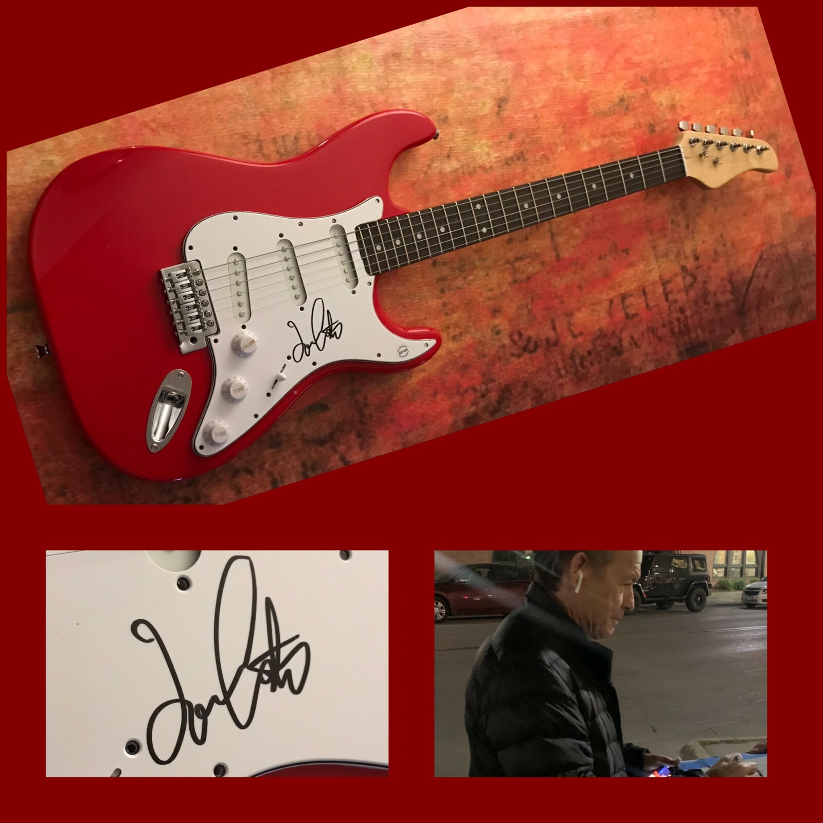 GFA The Essential Lucky in Love * TOMMY CASTRO * Signed Electric Guitar T4 COA