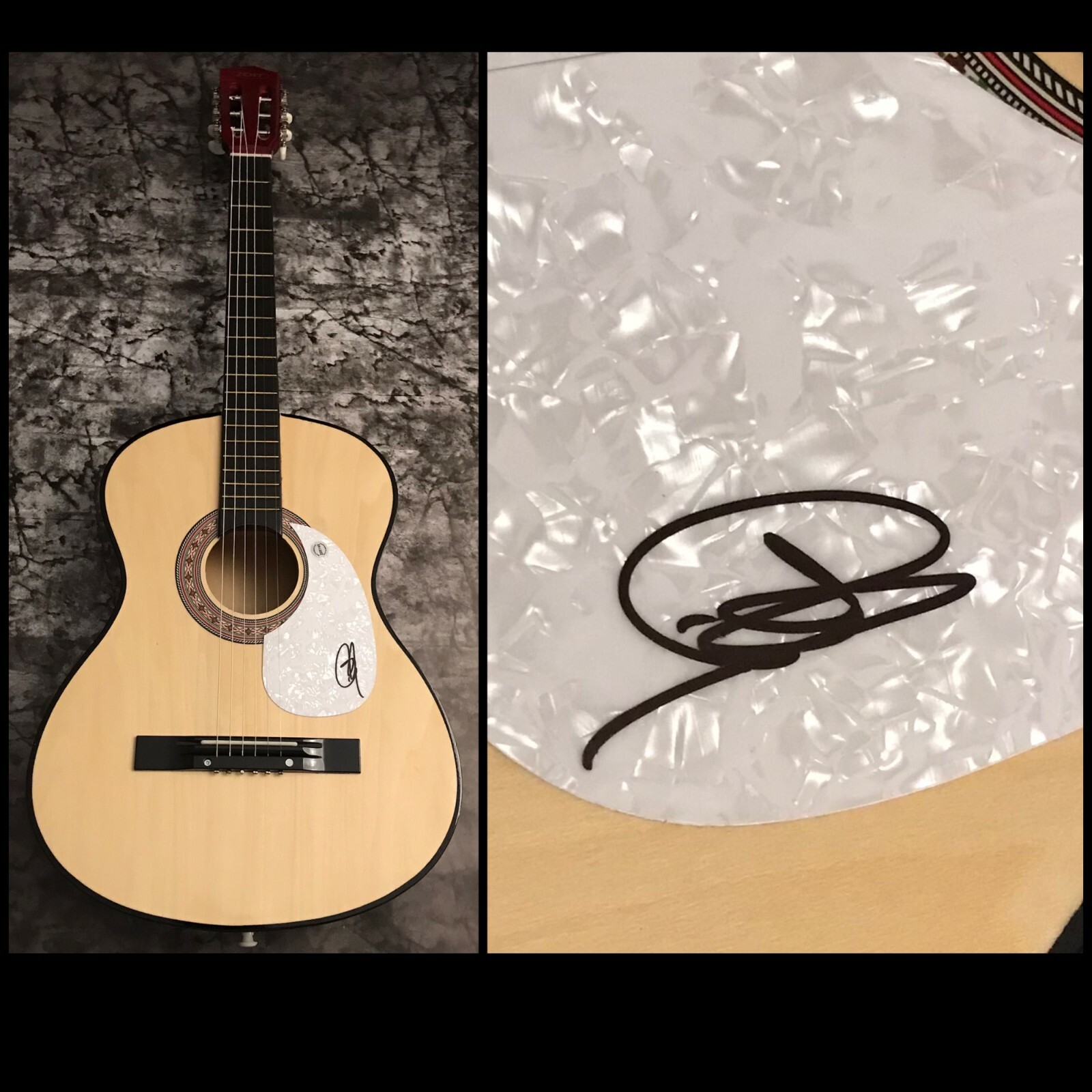 GFA Hell of a Night Country Star * DUSTIN LYNCH * Signed Acoustic Guitar D2 COA