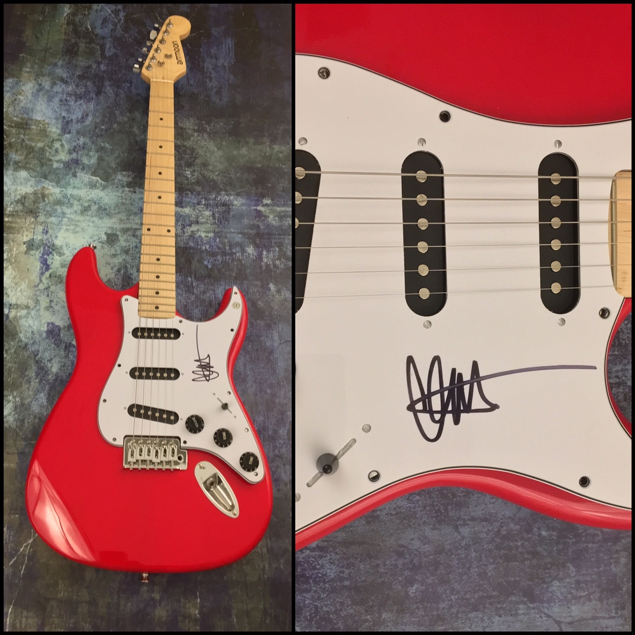 GFA Blink-182 & Alkaline Trio * MATT SKIBA * Signed Electric Guitar M2 COA