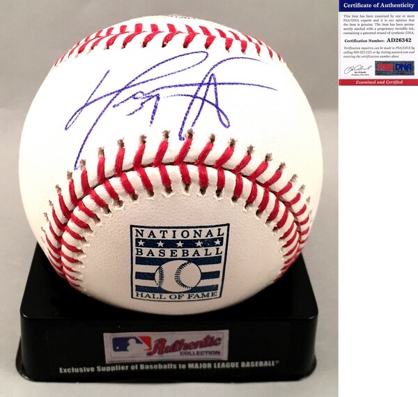 Boston Red Sox David Ortiz Signed HOF Baseball PSA/DNA COA