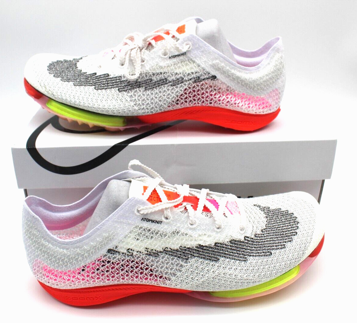 NIKE AIR ZOOM Victory FK DJ6205-100 Men's Size 7.5 Track Spikes Shoes Runner