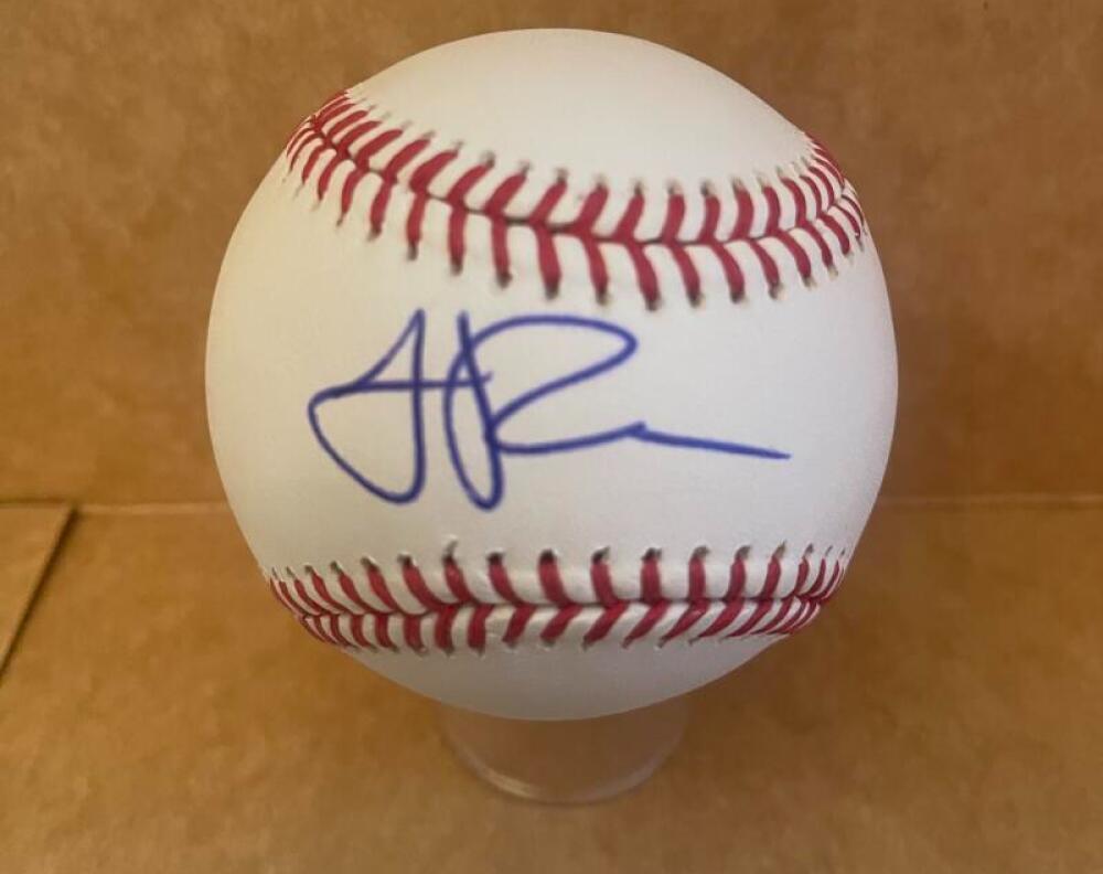 JAYLEN PALMER NEW YORK METS SIGNED AUTOGRAPHED M.L. BASEBALL BECKETT AUTHENTICAT