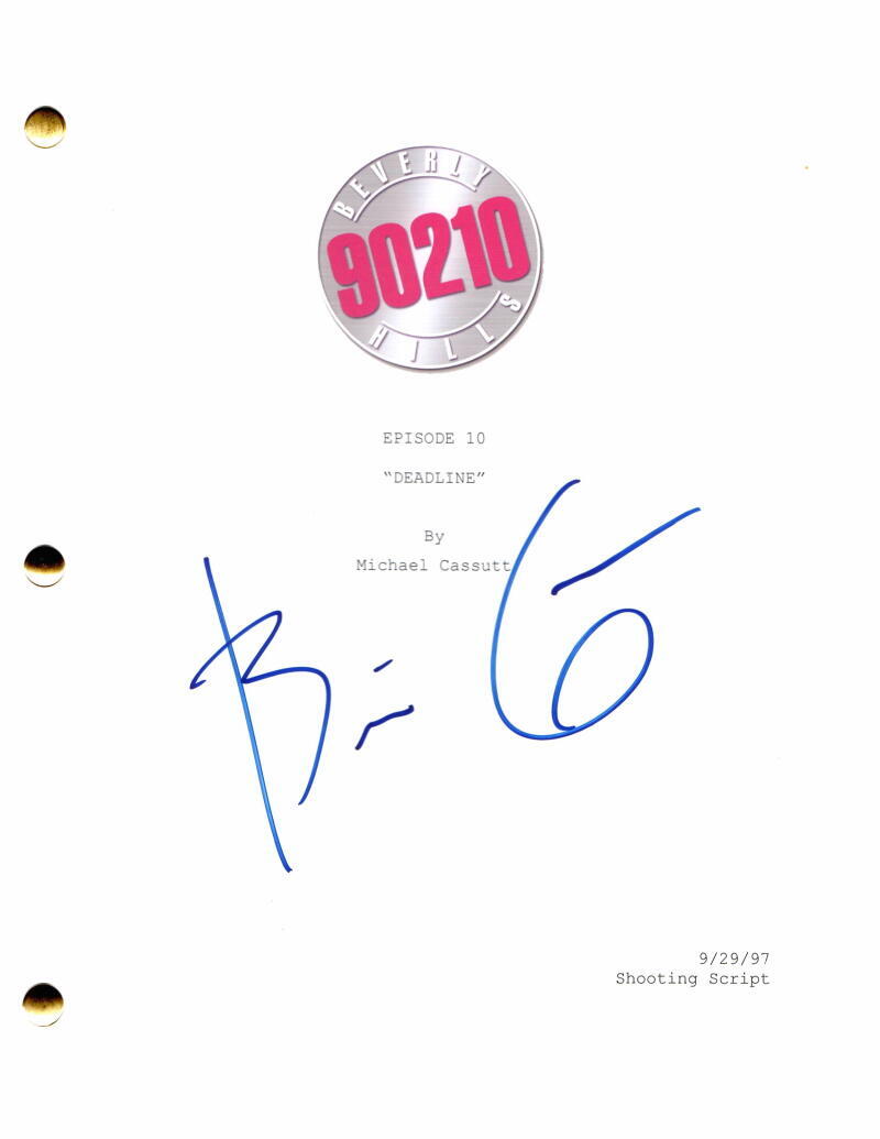 BRIAN AUSTIN GREEN SIGNED AUTOGRAPH BEVERLY HILLS 90210 FULL EPISODE SCRIPT RARE COLLECTIBLE MEMORABILIA