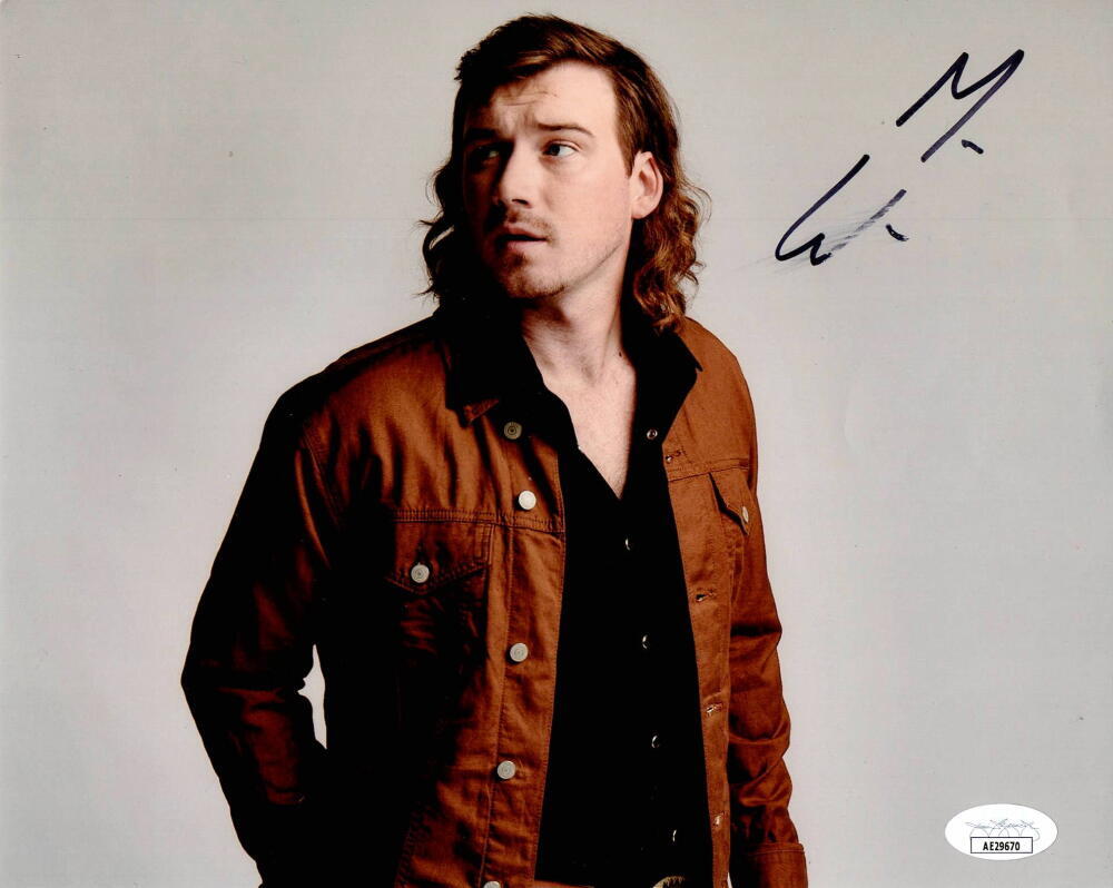 Morgan Wallen Signed Autograph 8x10 Photo - One Thing at a Time Country Star JSA